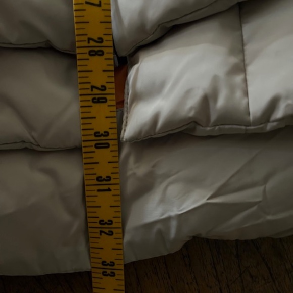 Women's Orolay Cream Down Filled Hooded Puffer Coat / Jacket - Small - Picture 13 of 16